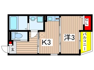 キャッスルコート立花ウエストの物件間取画像